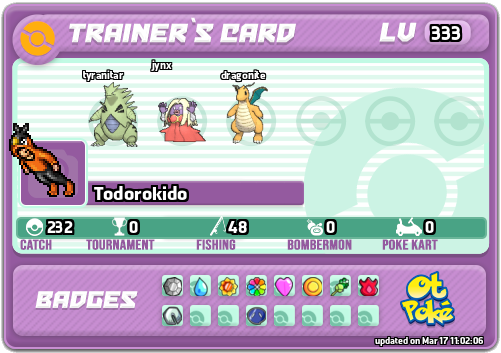 Todorokido Card otPokemon.com