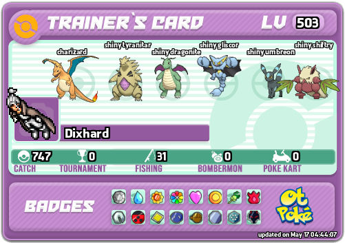 Dixhard Card otPokemon.com