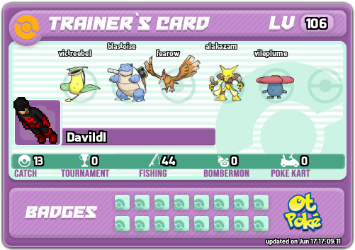 Davildl Card otPokemon.com