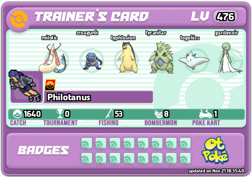 Philotanus Card otPokemon.com