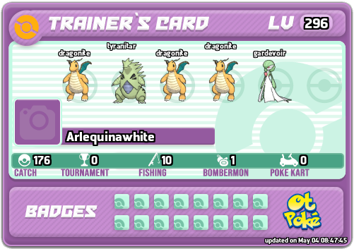Arlequinawhite Card otPokemon.com