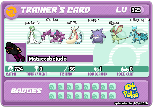 Matuecabeludo Card otPokemon.com