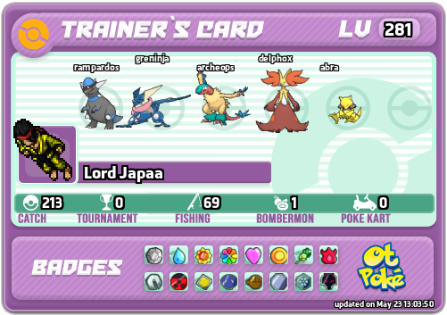 Lord Japaa Card otPokemon.com