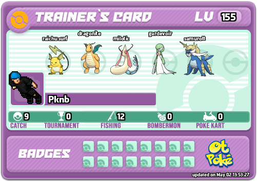 Pknb Card otPokemon.com