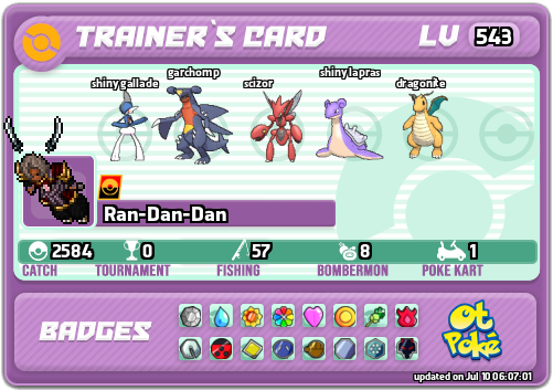 Ran-Dan-Dan Card otPokemon.com