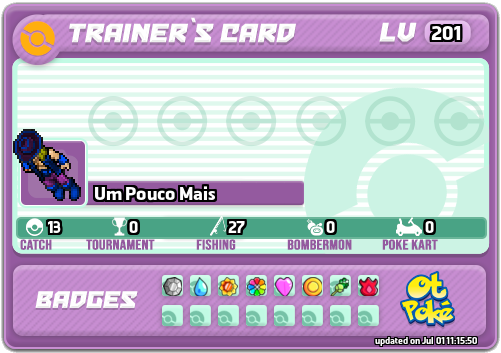 Um Pouco Mais Card otPokemon.com