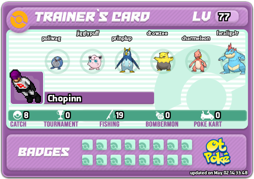 Chopinn Card otPokemon.com