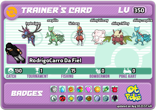 RodrigoCarro Da Fiel Card otPokemon.com