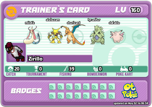 Zirillo Card otPokemon.com