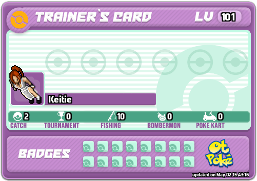 Keitie Card otPokemon.com
