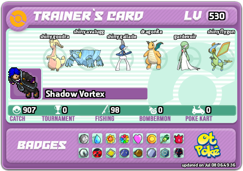 Shadow Vortex Card otPokemon.com