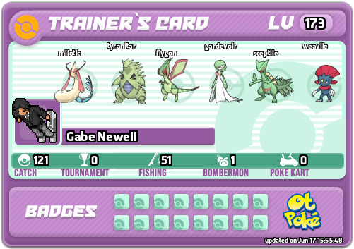 Gabe Newell Card otPokemon.com