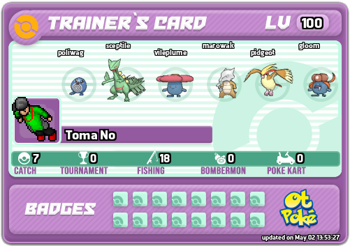Toma No Card otPokemon.com