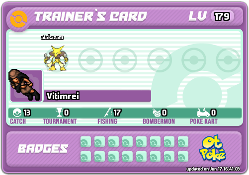 Vitimrei Card otPokemon.com