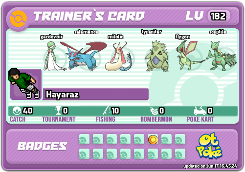 Hayaraz Card otPokemon.com