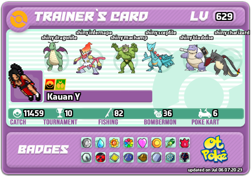 Kauan Y Card otPokemon.com