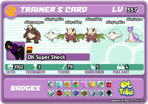 DK Super Shock Card otPokemon.com