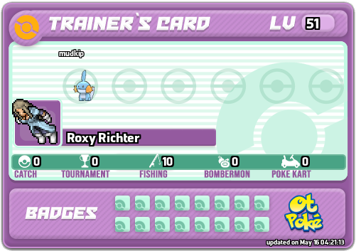 Roxy Richter Card otPokemon.com