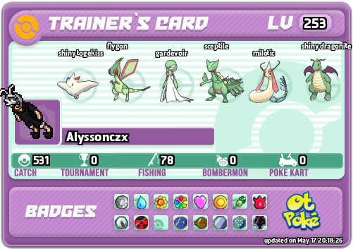 Alyssonczx Card otPokemon.com