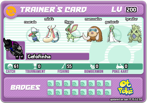 Gefofinha Card otPokemon.com