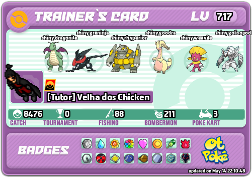 [Tutor] Velha dos Chicken Card otPokemon.com
