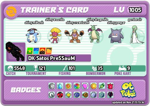 DK Satos Card otPokemon.com