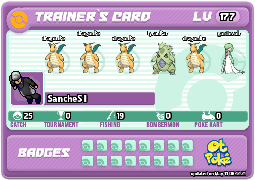 SancheS I Card otPokemon.com