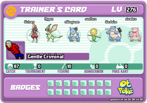 Gentle Criminal Card otPokemon.com