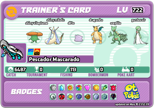 Pescador Mascarado Card otPokemon.com