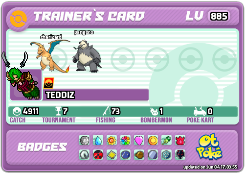 TEDDIZ Card otPokemon.com