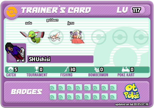 SHUshisi Card otPokemon.com