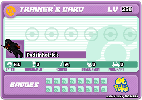 Pedrinhotrick Card otPokemon.com