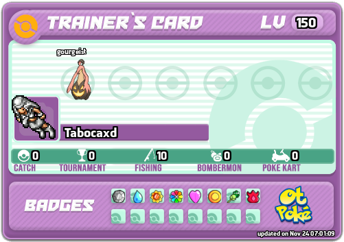 Tabocaxd Card otPokemon.com