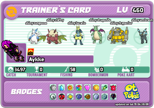Aykke Card otPokemon.com