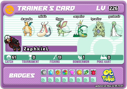 Z a p h k i e L Card otPokemon.com