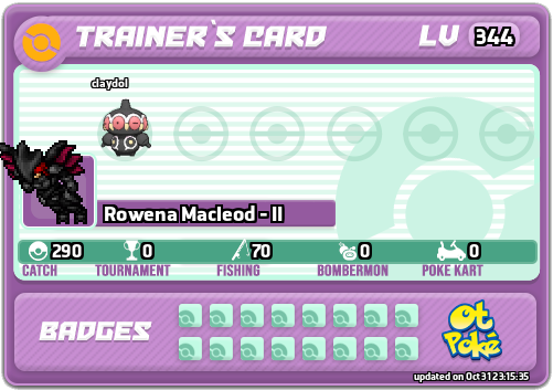 Rowena Macleod - II Card otPokemon.com