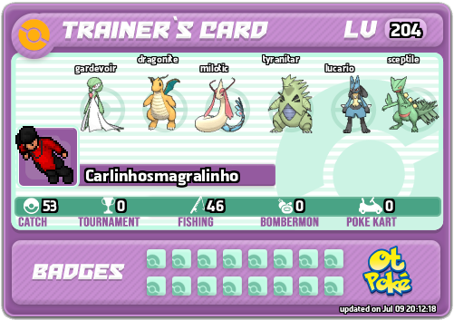 Carlinhosmagralinho Card otPokemon.com