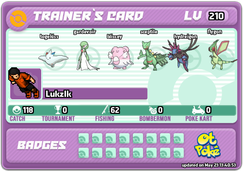 Lukzlk Card otPokemon.com