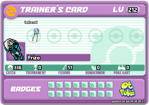 Frizo Card otPokemon.com