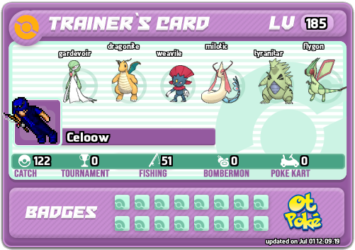 Celoow Card otPokemon.com