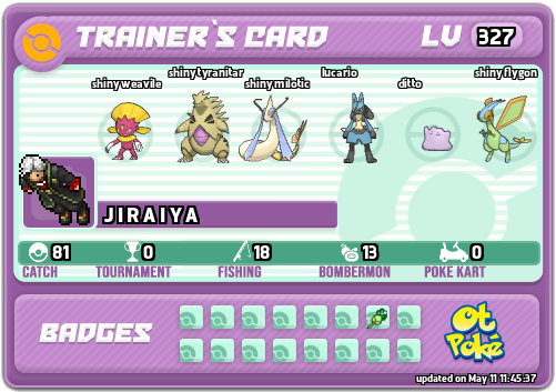 J I R A I Y A Card otPokemon.com