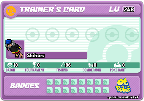 Shihors Card otPokemon.com