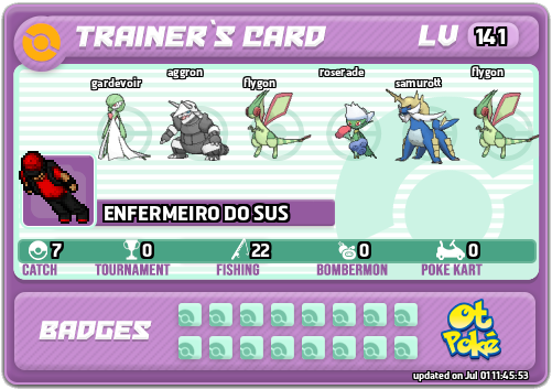 ENFERMEIRO DO SUS Card otPokemon.com