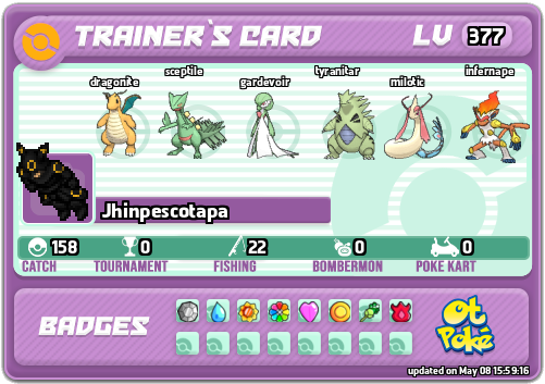 Jhinpescotapa Card otPokemon.com