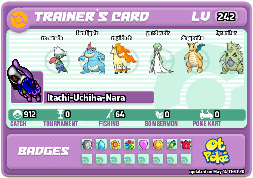 Itachi-Uchiha-Nara Card otPokemon.com