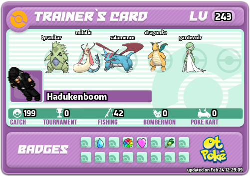 Hadukenboom Card otPokemon.com