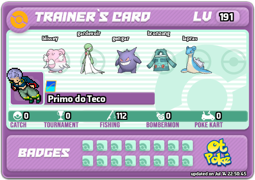 Primo do Teco Card otPokemon.com