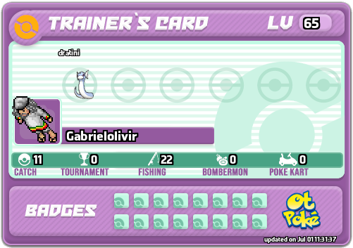 Gabrielolivir Card otPokemon.com