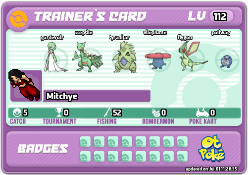 Mitchye Card otPokemon.com