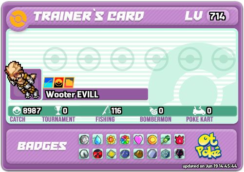 Wooter EVILL Card otPokemon.com